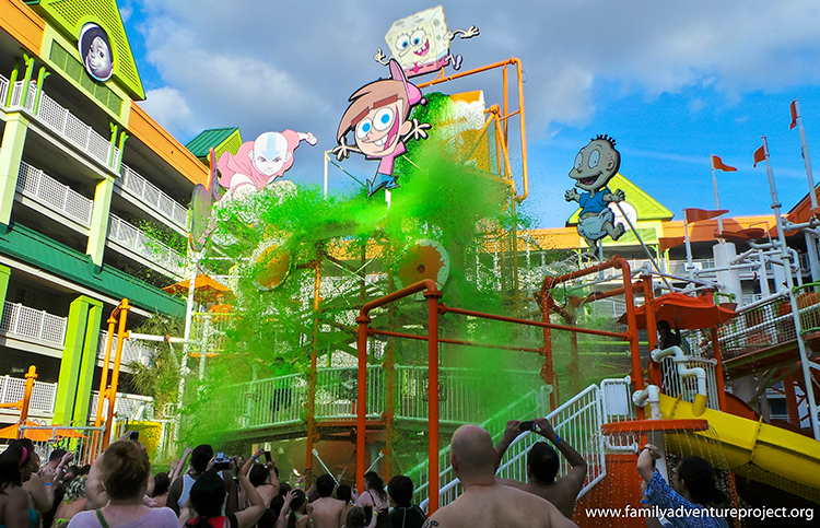 What's green, wet and covered in slime? You, and all your family, after a stay in Florida's Nickelodeon Hotel. Image by Kirstie Pelling / Lonely Planet