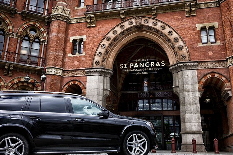 Sleeping at the train station never felt so luxe... Take your trainspotting brood to London's St Pancras Renaissance Hotel. Image by Paul Hudson / CC BY 2.0