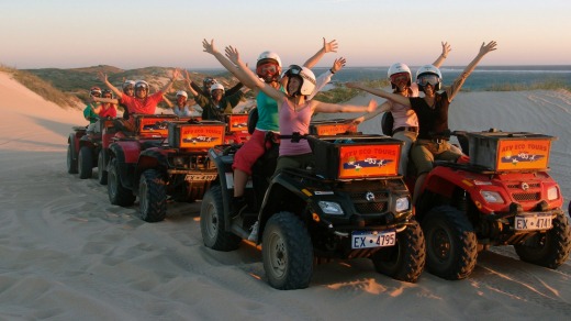 Quad biking, Coral Bay.